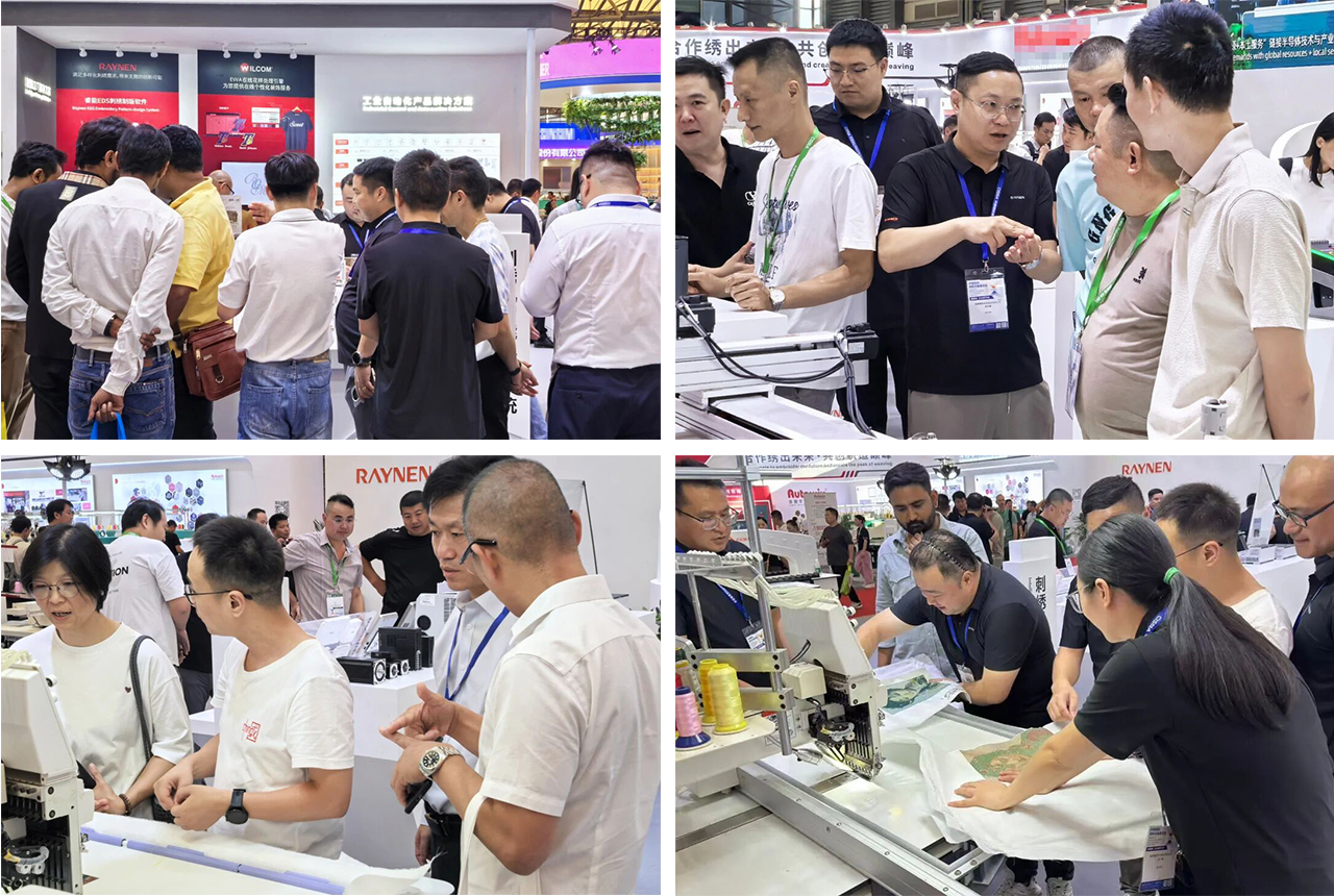 展會精彩回顧 | 睿能科技精彩亮相2025中國國際縫制設備展覽會(圖2) 展會精彩回顧 | 睿能科技精彩亮相2025中國國際縫制設備展覽會(圖2)